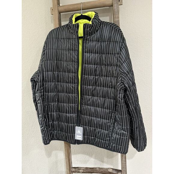 Disney’s The Nightmare Before Christmas Jack Skellington Puffy Jacket Reversible - Picture 6 of 12